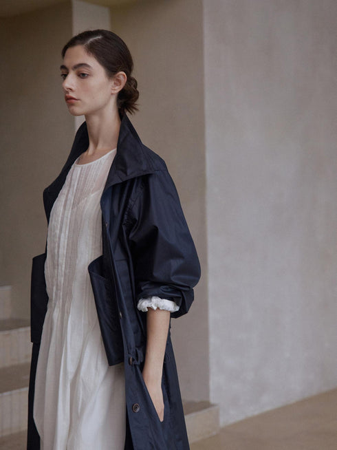 Silhouette Cinch Coat